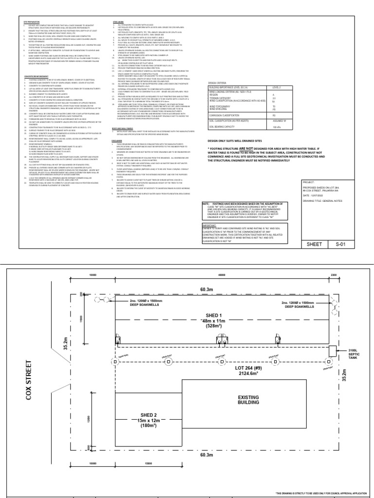 Site Preparation and Construction Guidelines | PDF | Concrete | Wall