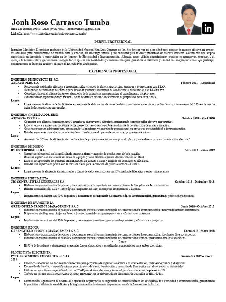 Top cv jonh roso carrasco tumba descargar gratis pdf ingenieria