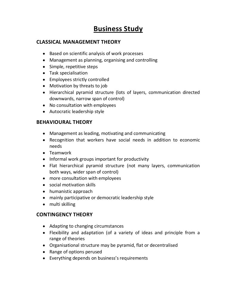 Business Study | PDF
