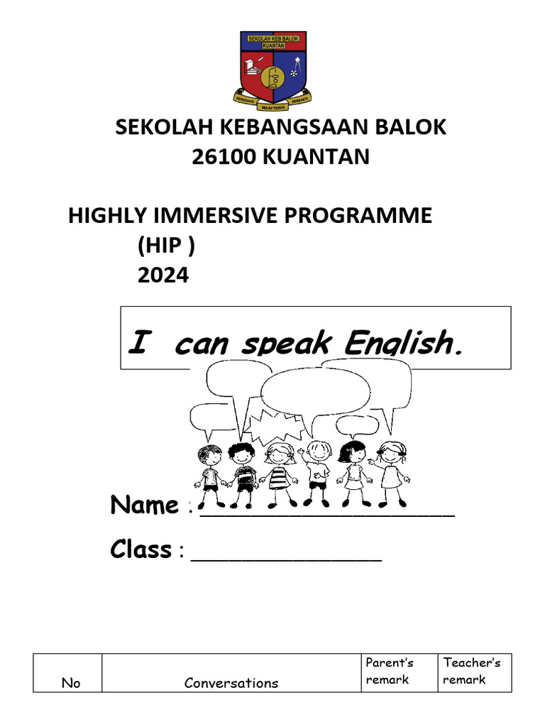 I Can Speak English Pdf
