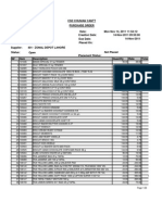 Purchase Order REGURAL