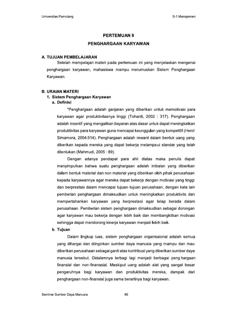 Smj38305 08 Penghargaan Karyawan Pdf