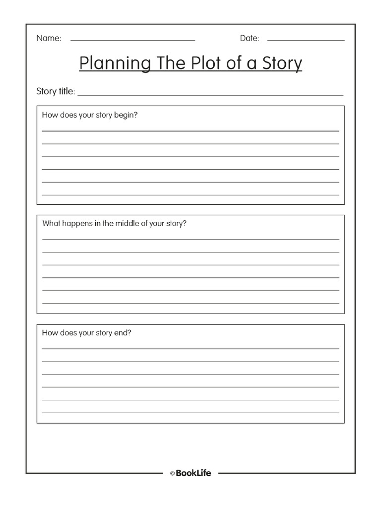 Planning A Plot of The Story | PDF