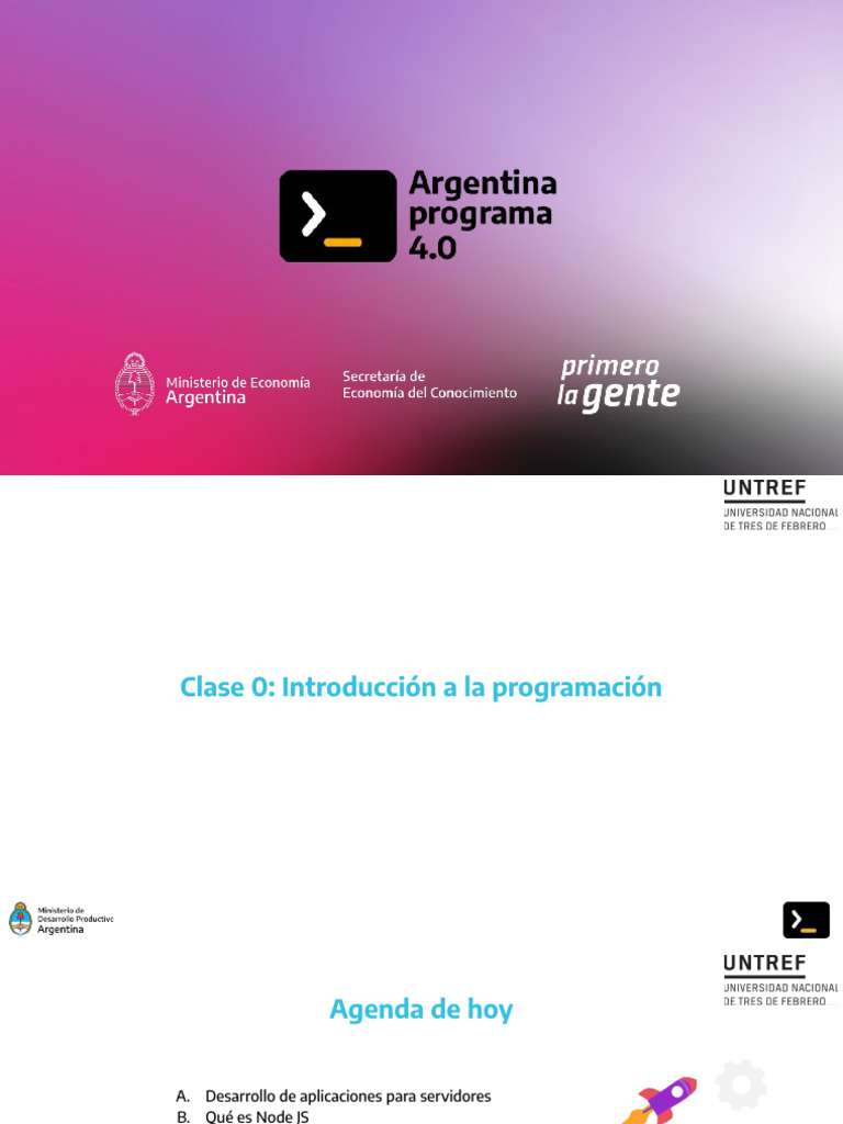 Introducción a Node.js y Backend | PDF | Software de la aplicacion ...