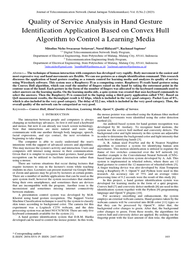 459-Article Text-2622-1-10-20230409 | PDF | Quality Of Service | Computing