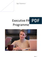 Executive PA Master Class - June Session