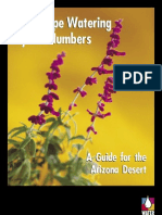 Arizona; Landscape Watering by the Numbers