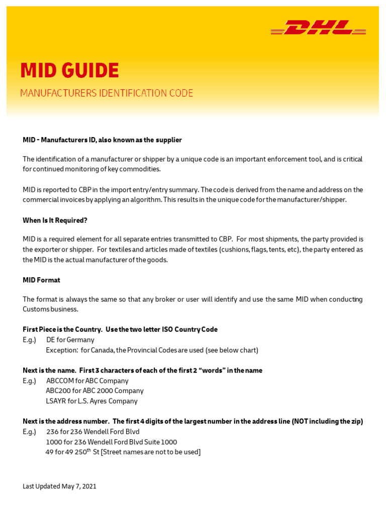 manufacturers_identification_code_guide PDF Provinces And