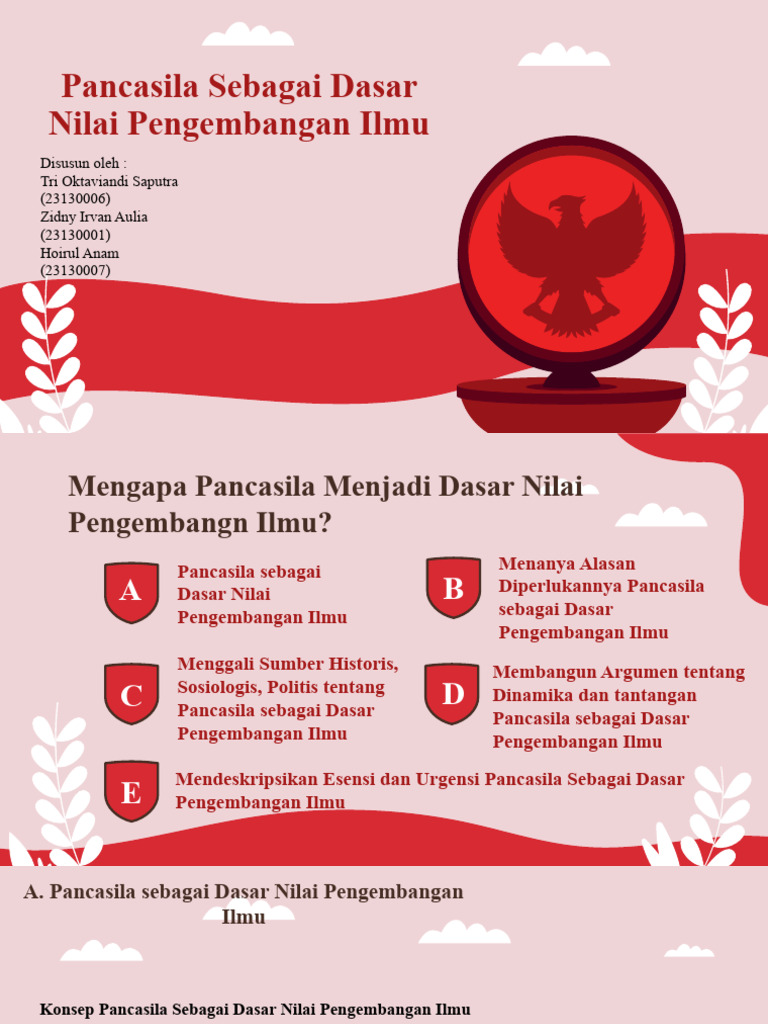 Pancasila sebagai Dasar Pengembangan Ilmu | PDF