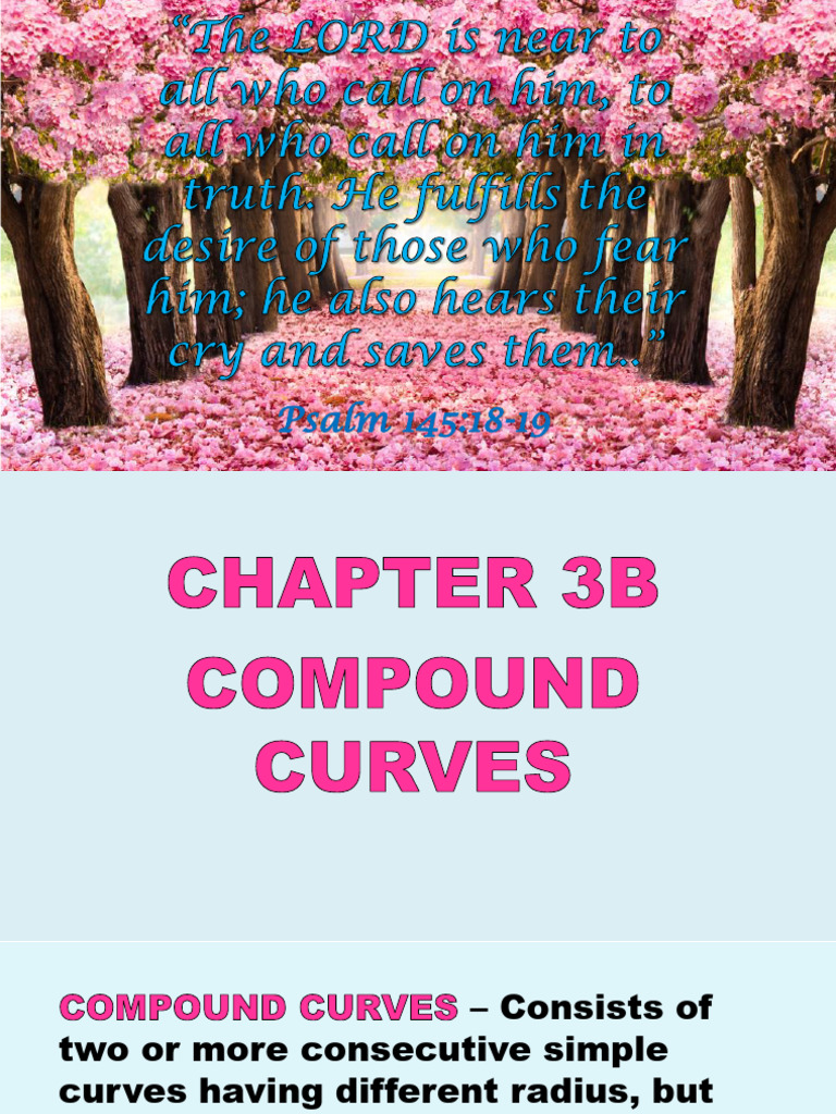 Understanding Compound and Reversed Curves | PDF | Angle | Tangent