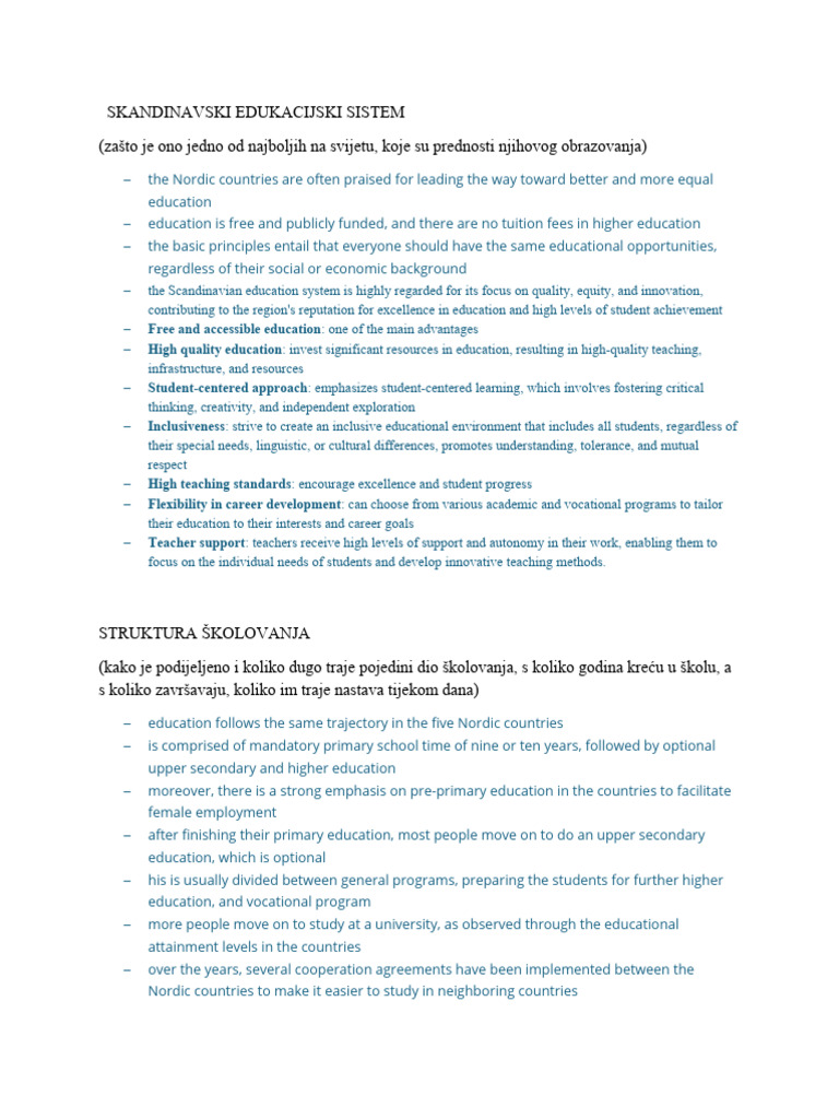 Education intelligence overview