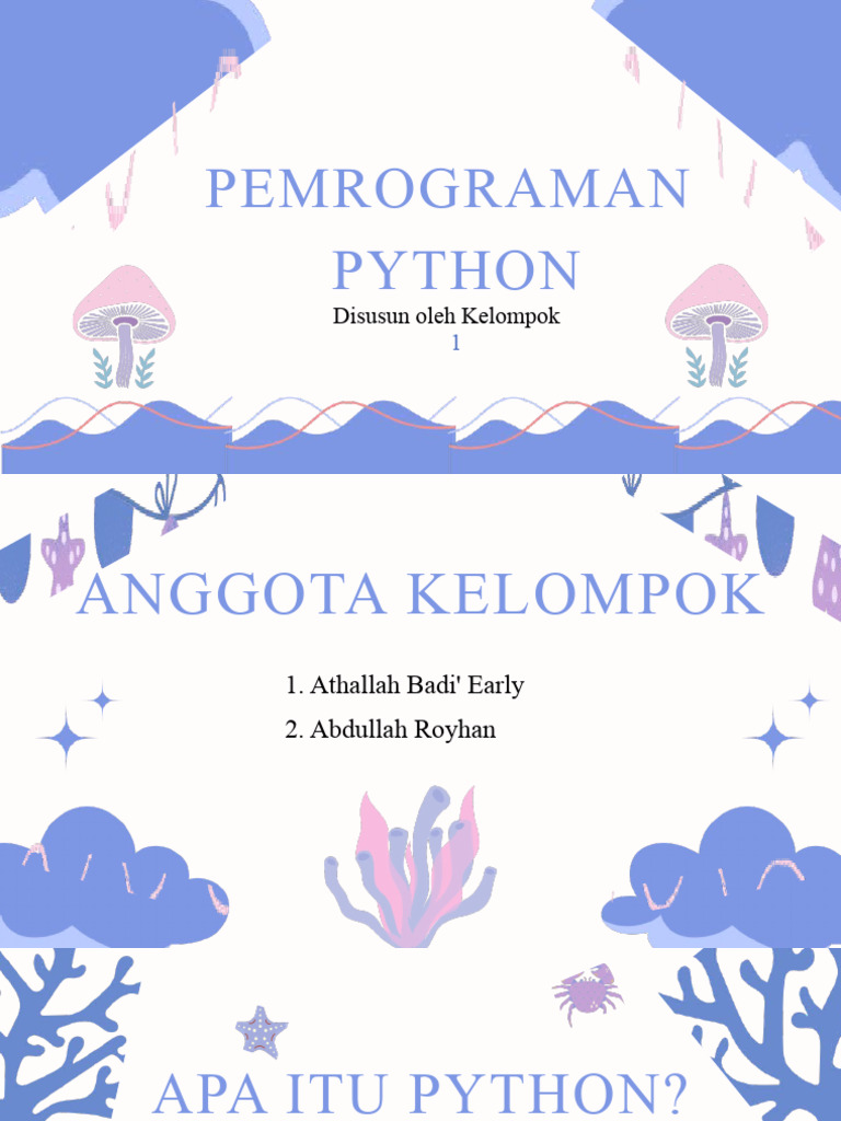 Panduan Lengkap Pemrograman Python | PDF