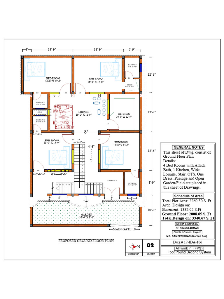 Proposed Ground Floor Plan Design | PDF | Tourist Attractions | Local ...