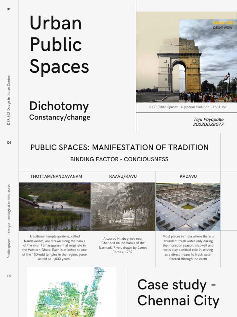 Teja payapalle urban public spaces dichotomy pdf tamil nadu
