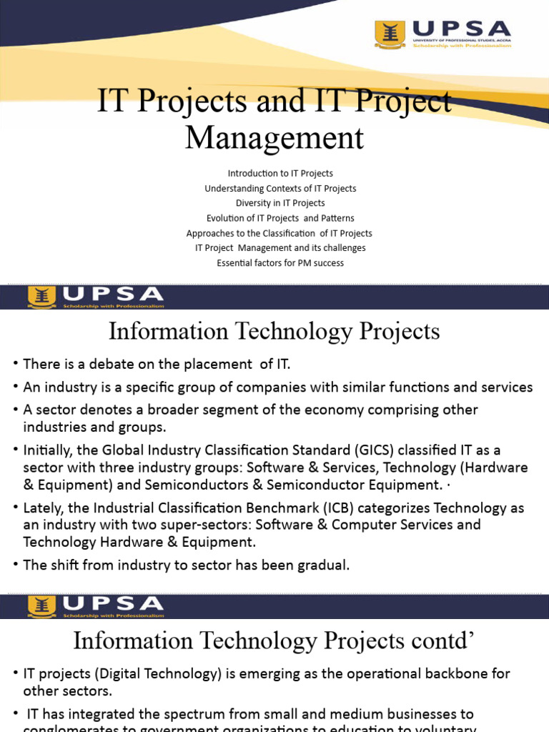 IT Project Management Insights and Trends | PDF | Project Management ...