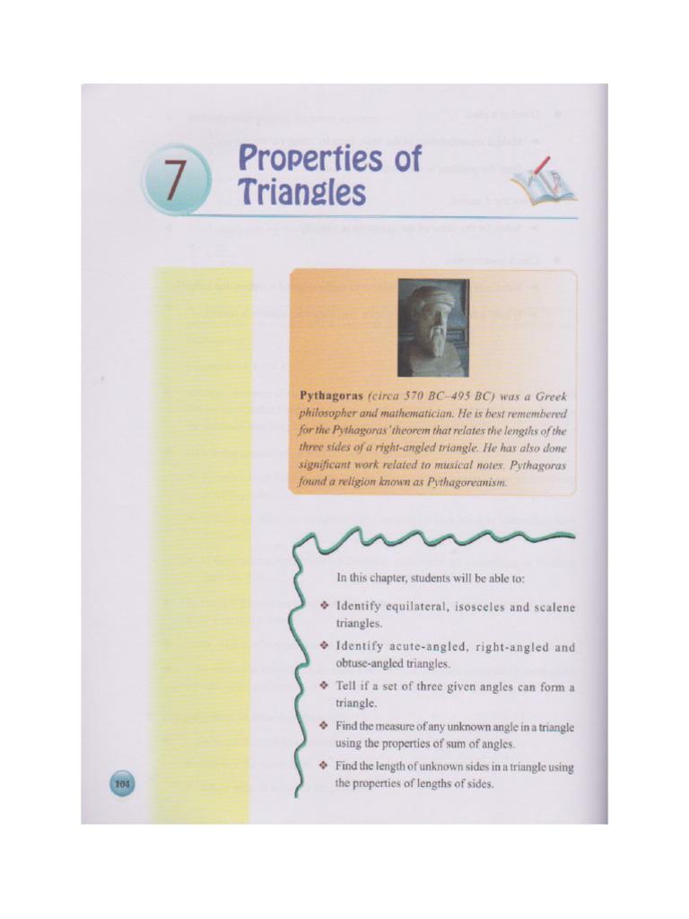 Property of Triangle | PDF