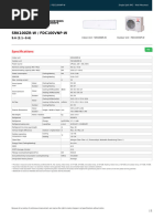 Technical Data Sheet BSB FD C Series | PDF | Duct (Flow)