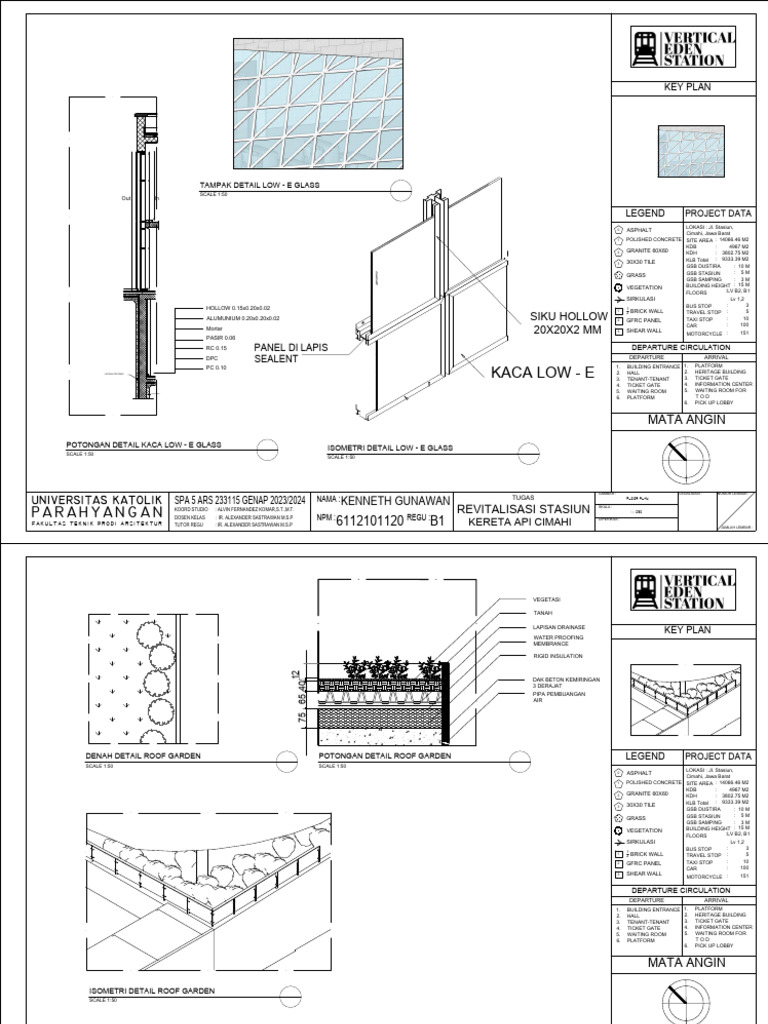 Revitalisasi Stasiun Kereta Api Cimahi | PDF | Building Materials ...