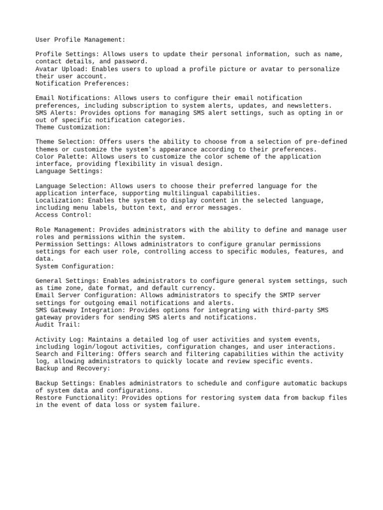 Settings | PDF