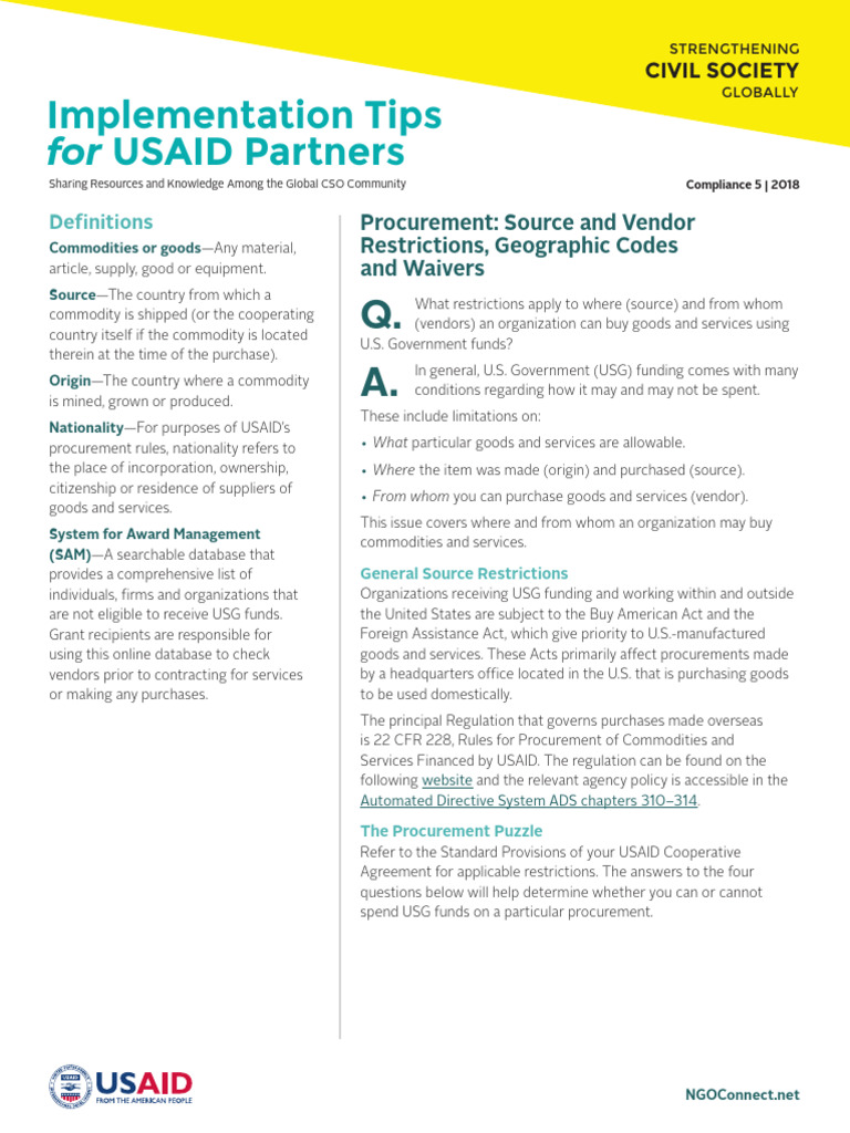 Section 702 Of The Foreign Assistance Act