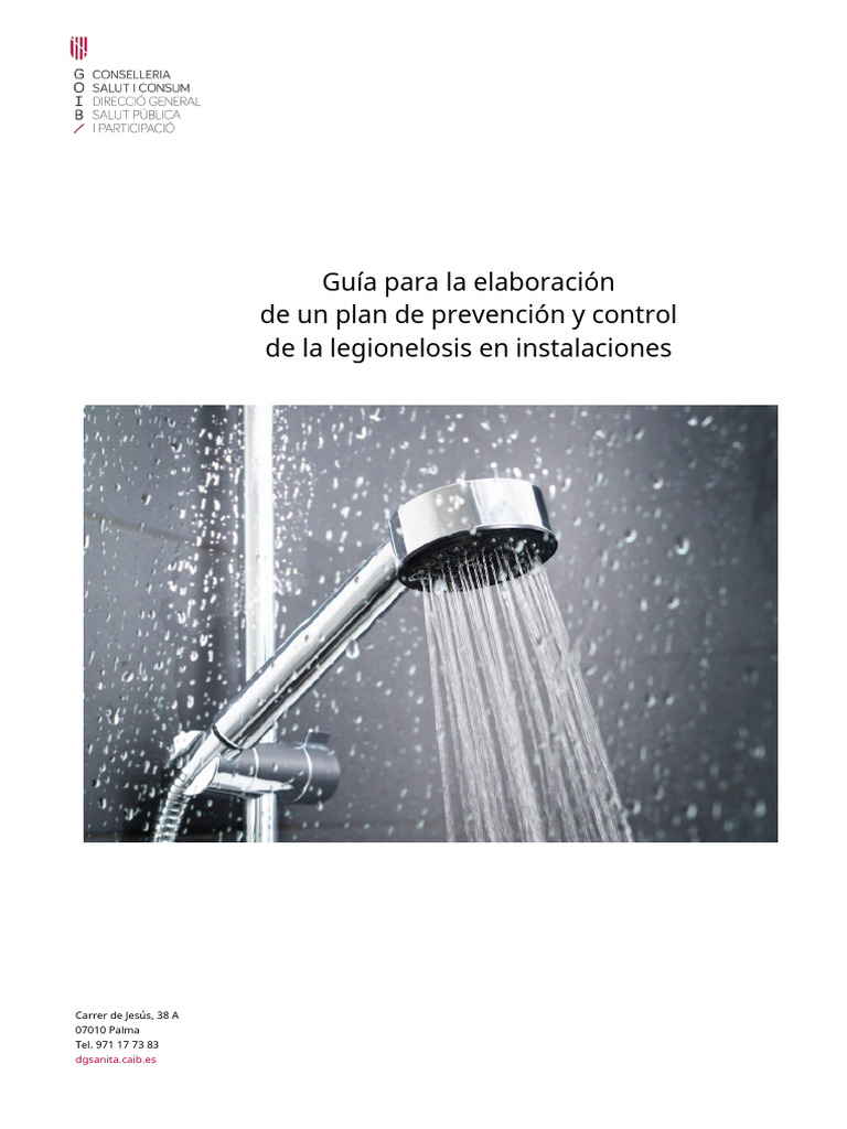 Guía para el PPCL de Legionelosis | PDF | Agua