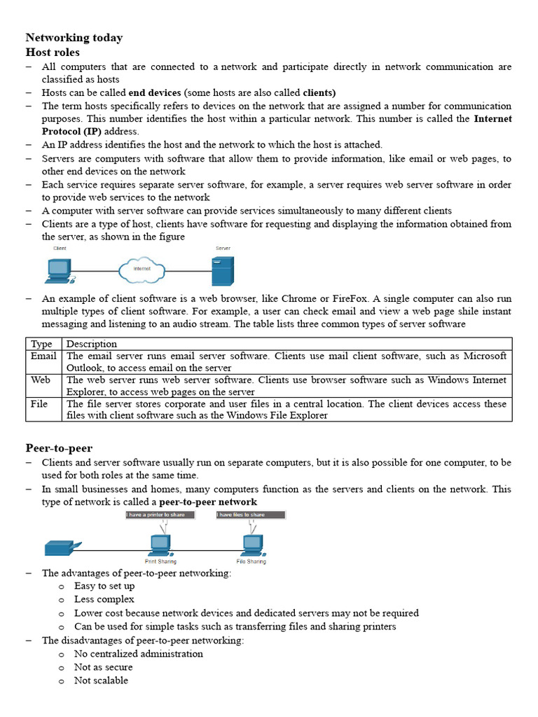 Understanding Network Hosts and Services | PDF | Computer Network ...