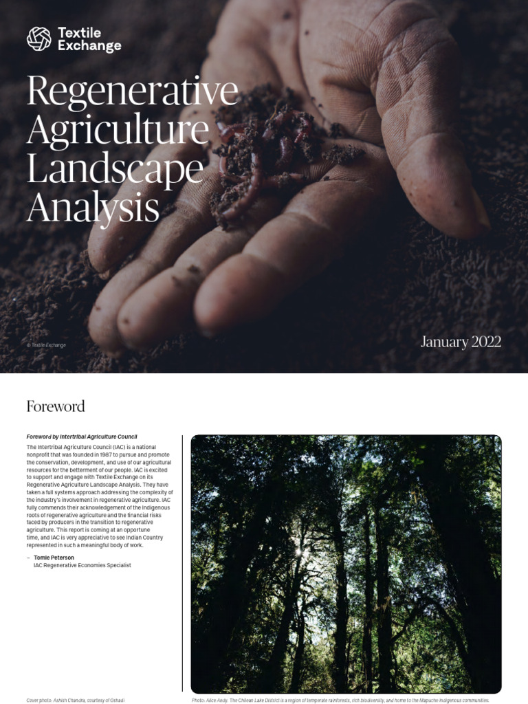 Regenerative Agriculture Analysis Report | PDF | Climate Change ...