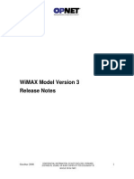 Wimax Model Version 3 Release Notes: October 2006 1