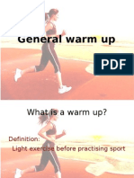 Warm Up Presentation