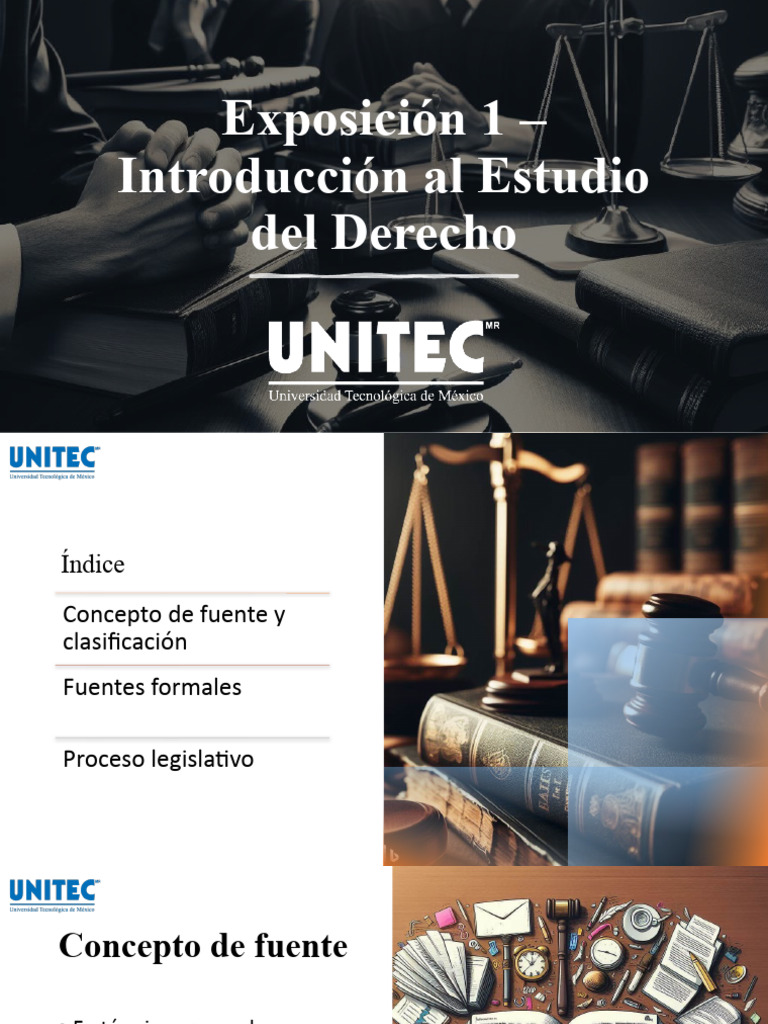 Exposición 1 - Introducción Al Estudio Del Derecho | PDF