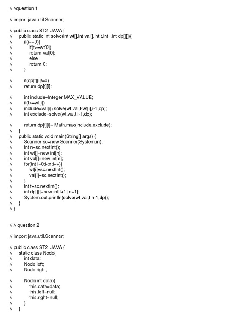 Java Coding Exercises | PDF | Integer (Computer Science) | String ...