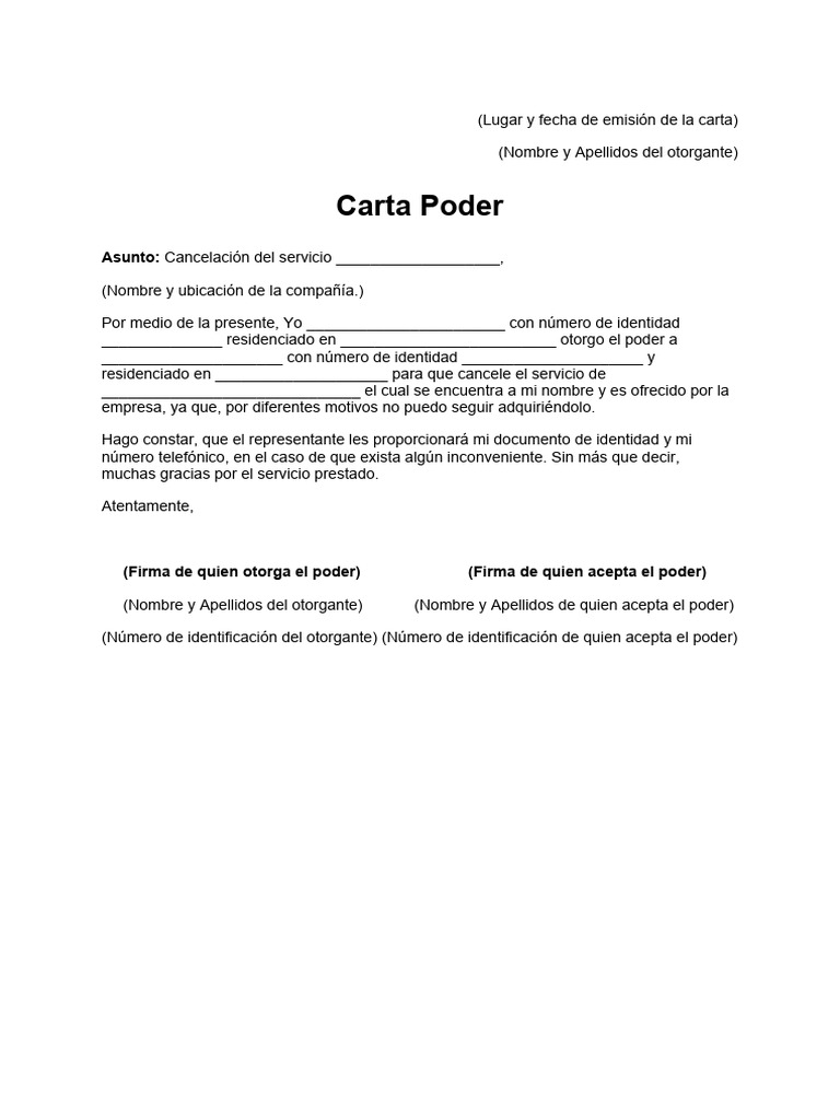 carta-poder-para-cancelar-servicio-pdf