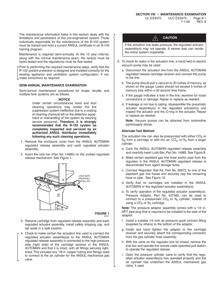R-102 System Maintenance Guide | PDF | Valve | Pipe (Fluid Conveyance)