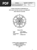 Download LAPORAN PRAKTIKUM MIKROBIOLOG2 by Agus Yulianto SN74134858 doc pdf