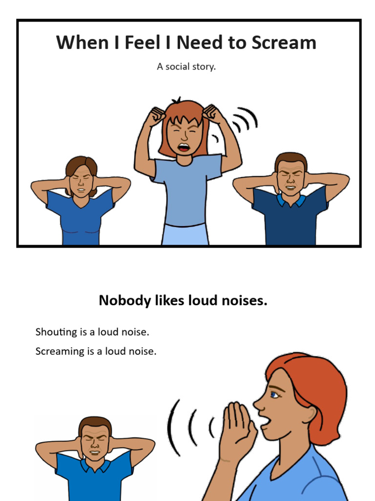 Managing Screaming in Social Settings | PDF | Language Arts ...