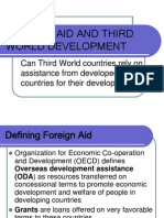 Foreign Aid and Third World Development