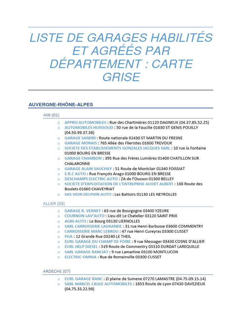 liste-des-garages-agr-s-en-auvergne-rh-ne-alpes-pdf-maison-et-jardin