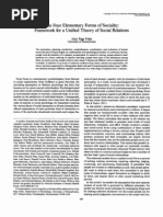 The Four Elementary Forms Sociality - Alan Page Fiske - 1992