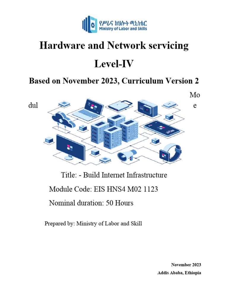 Build Internet Infrastructure Module | PDF | Computer Network | Osi Model