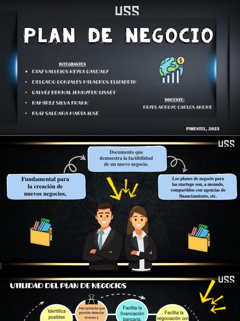 Estructura y Utilidad del Plan de Negocio | PDF | Plan de negocios ...