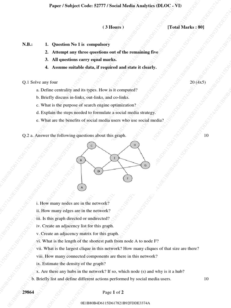 Comp SEM VIII SMA 15052023 | PDF | Computer Science | Information ...