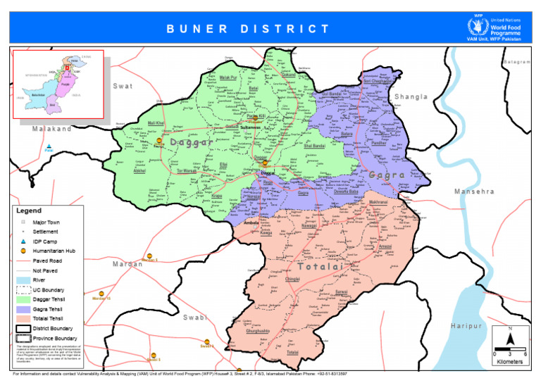 Buner District: Daggar | PDF
