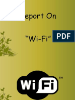 Report On Wifi