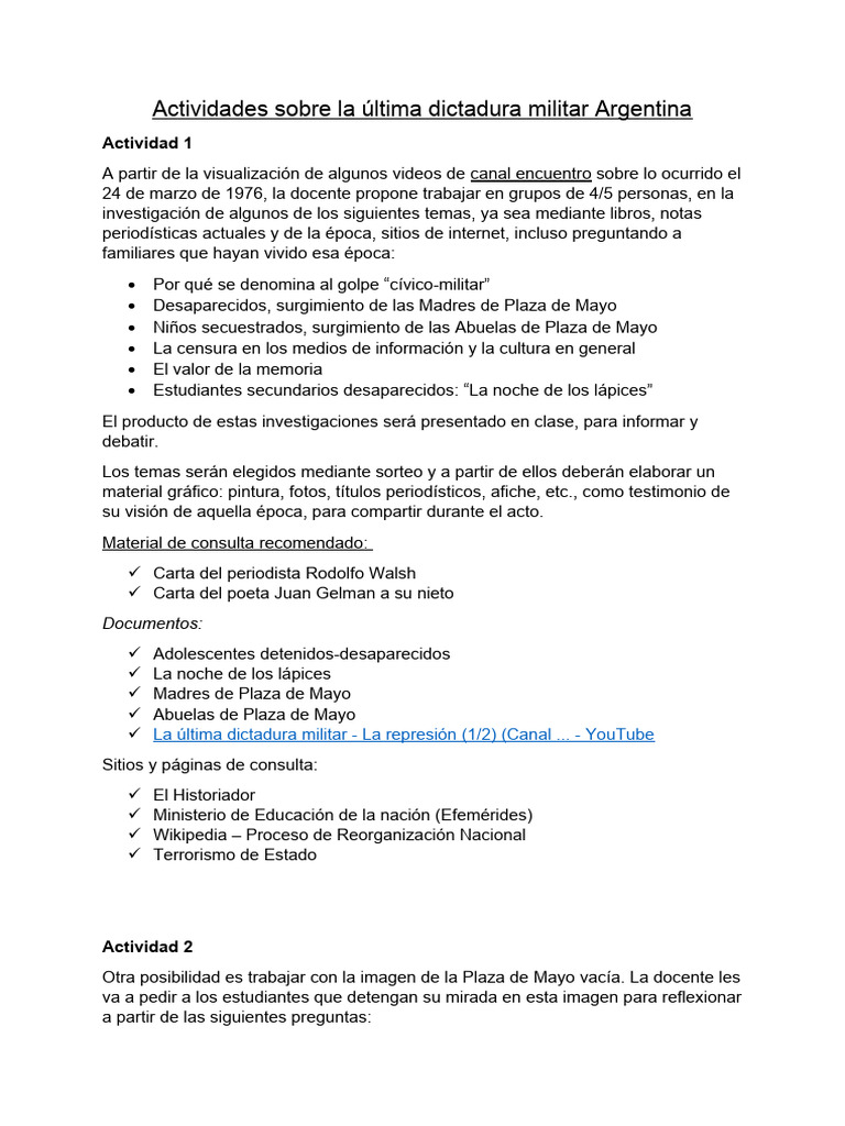 A Partir de La Visualización de Algunos Videos de Canal Encu | PDF ...
