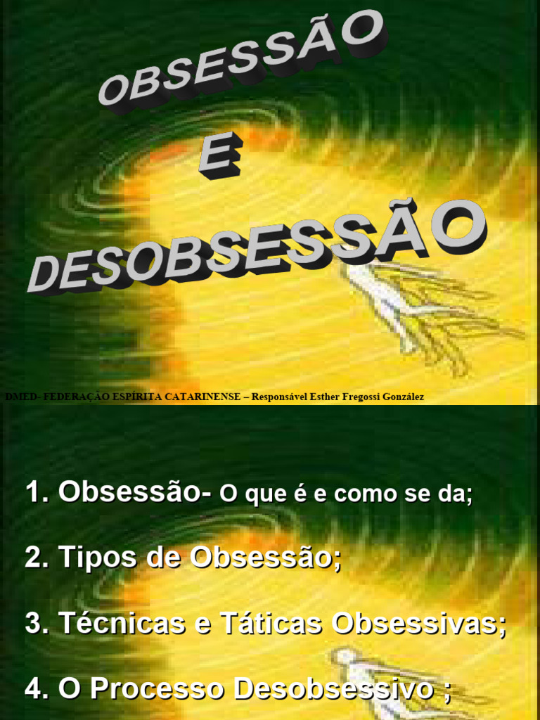 Tipos e Processos de Obsessão Espiritual | PDF | Espiritismo | Paranormal