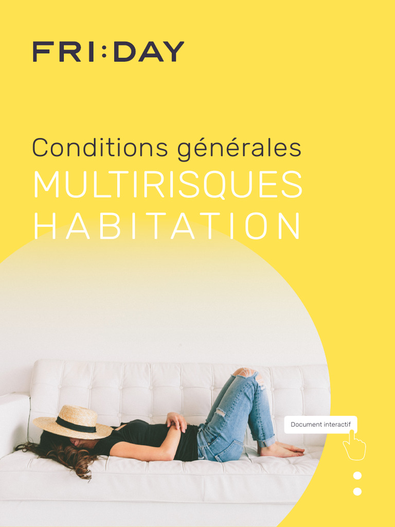 Assurance Multirisque Habitation Friday | PDF | Assurance ...
