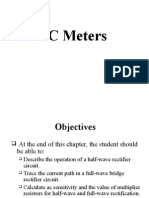 AC Meters Chapter 03 - Measuring AC with D'Arsonval Movement