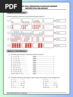 Soal Matematika Kelas 4 Pola Gambar Dan Pola Bilangan Kurikulum Merdeka ...
