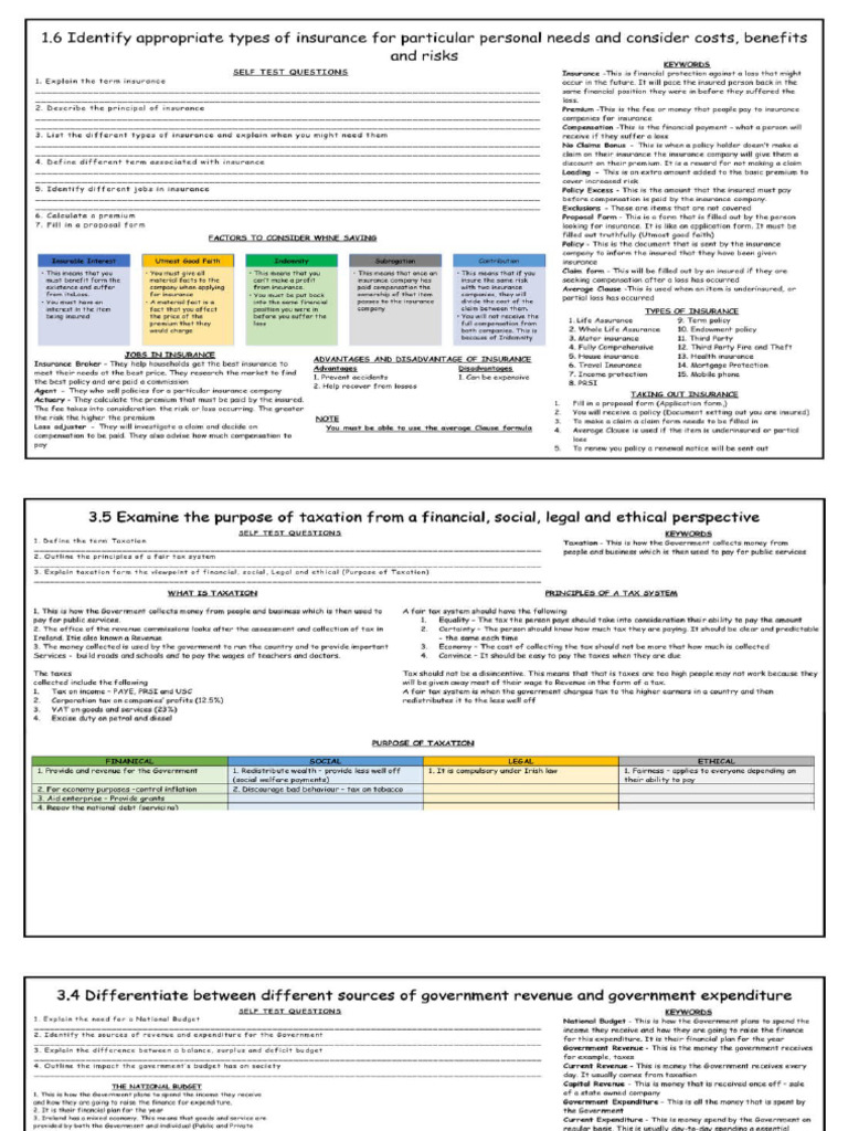 Business Notes | PDF