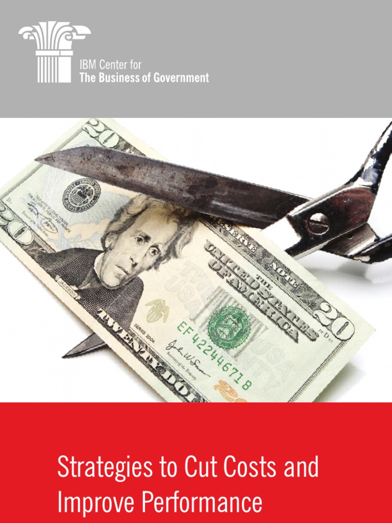 Strategies To Cut Costs and Improve Performance | PDF | Government ...